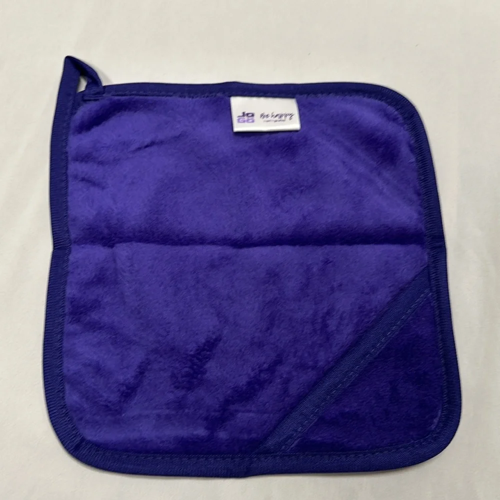 Reusable Makeup Remover Face Cloth Purple Microfiberber